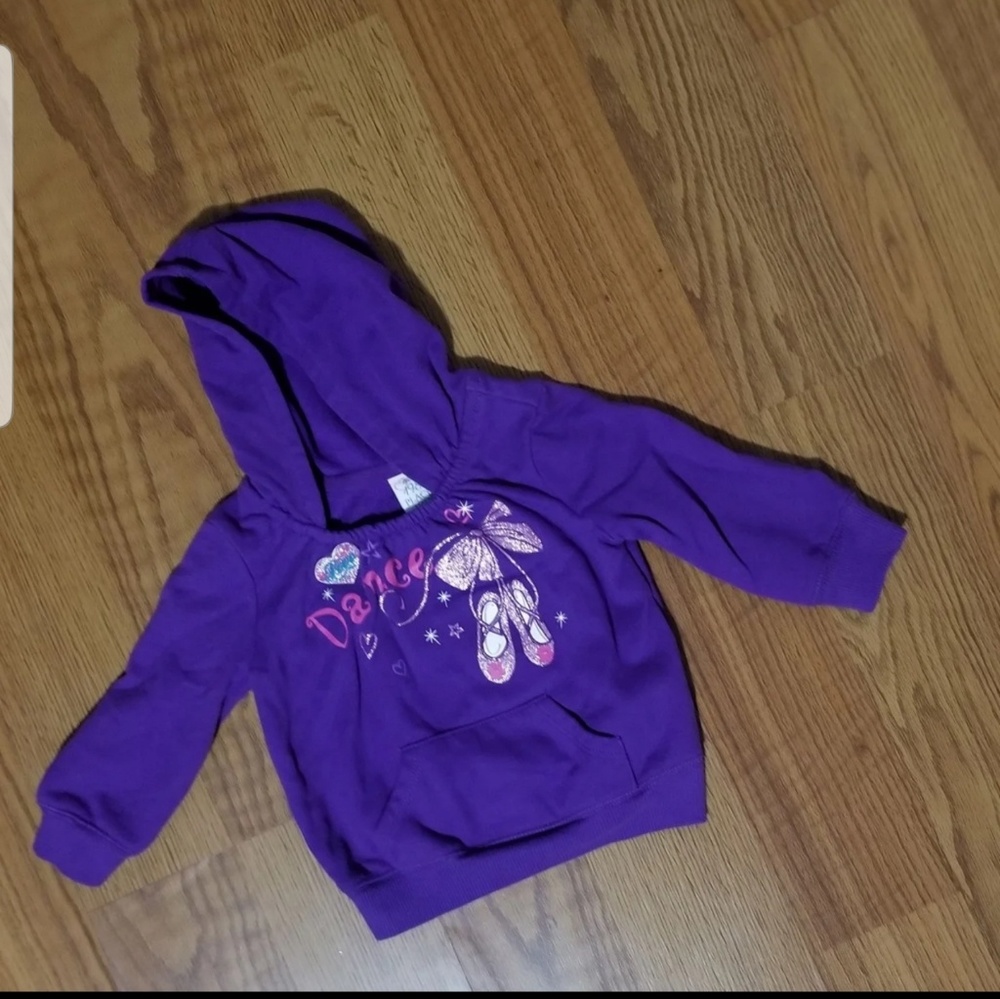Adorable Baby Girl Dance Hoodie - Picture 1 of 4